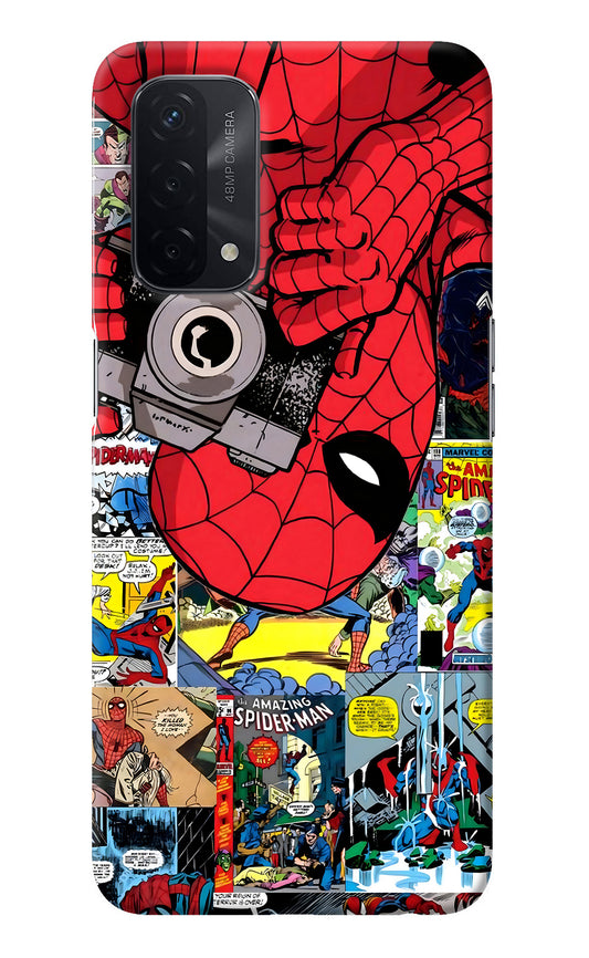 Spider Man Oppo A74 5G Back Cover