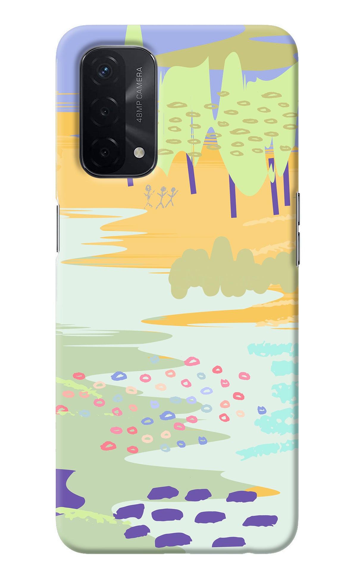Scenery Oppo A74 5G Back Cover