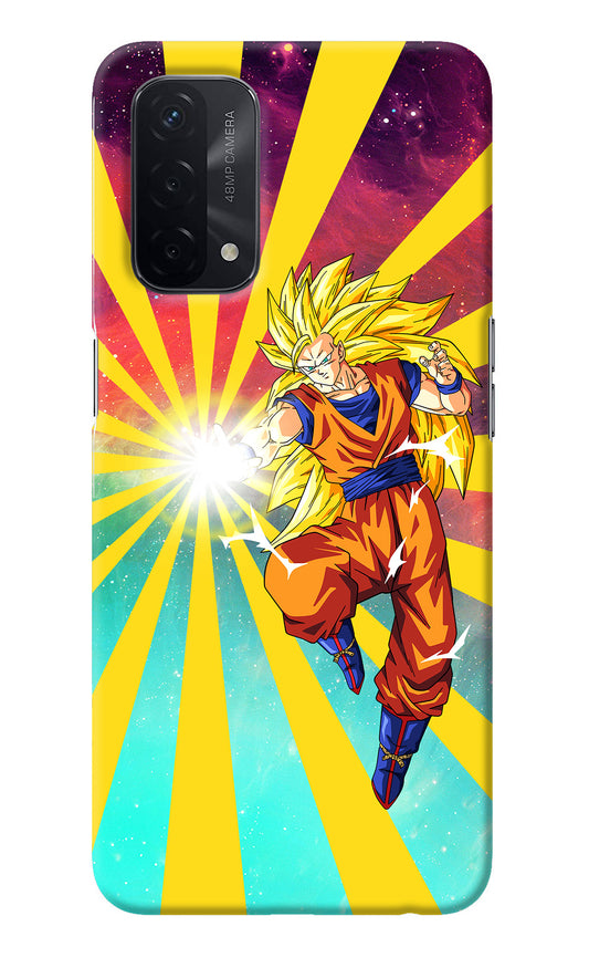 Goku Super Saiyan Oppo A74 5G Back Cover