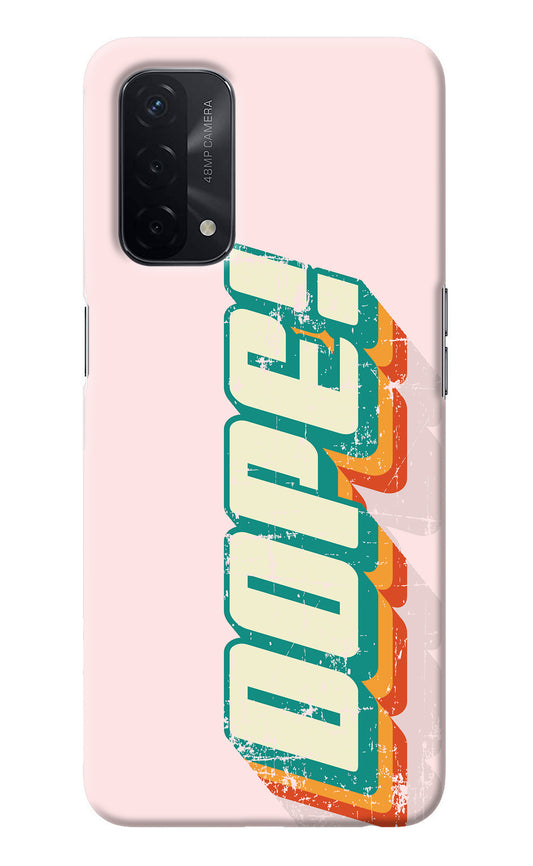 Dope Oppo A74 5G Back Cover