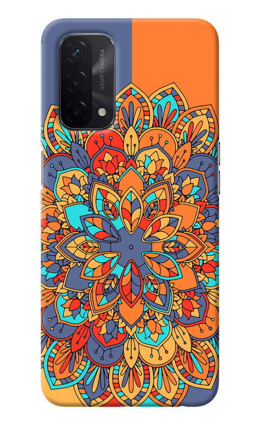 Color Mandala Oppo A74 5G Back Cover