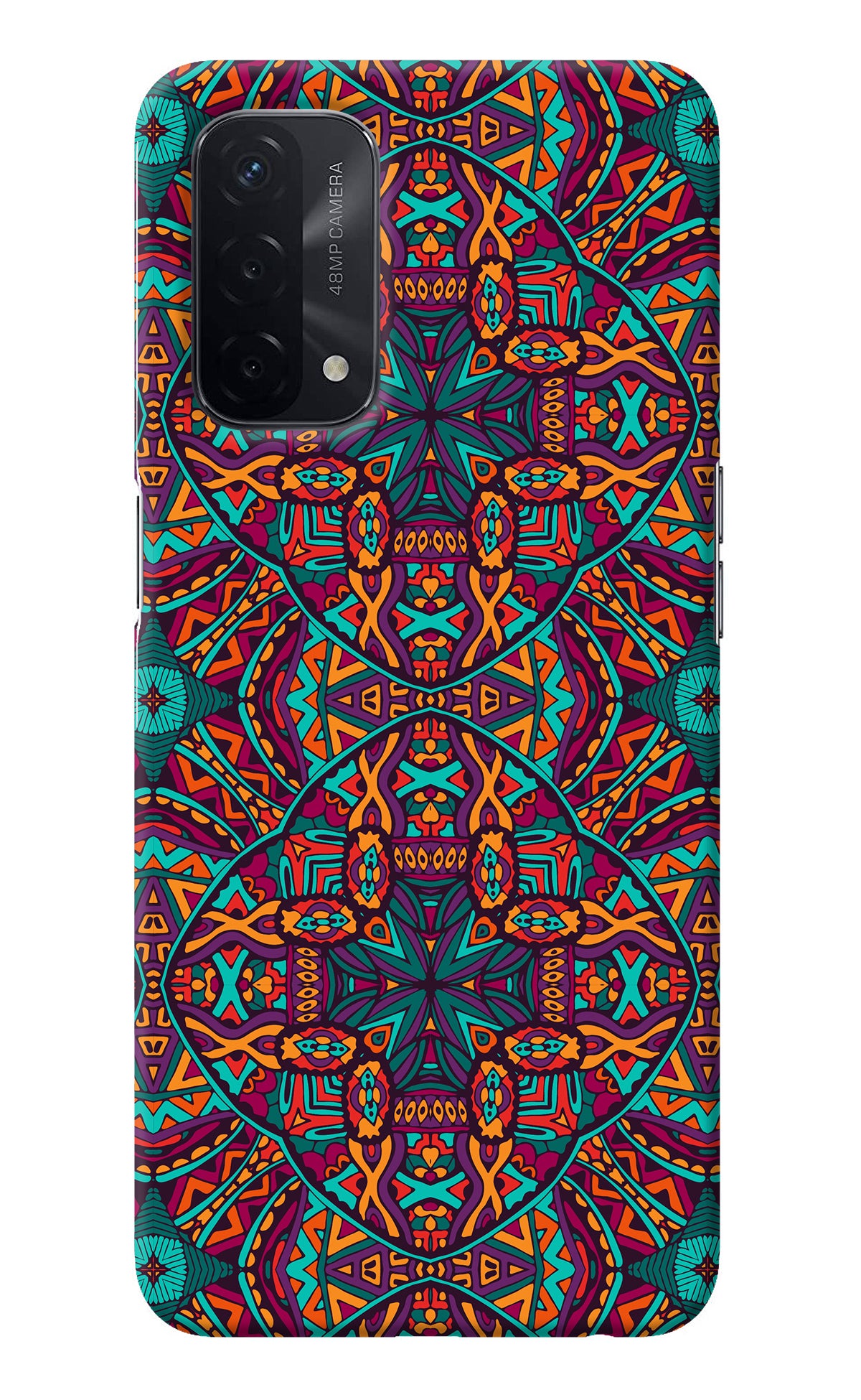 Colour Mandala Oppo A74 5G Back Cover