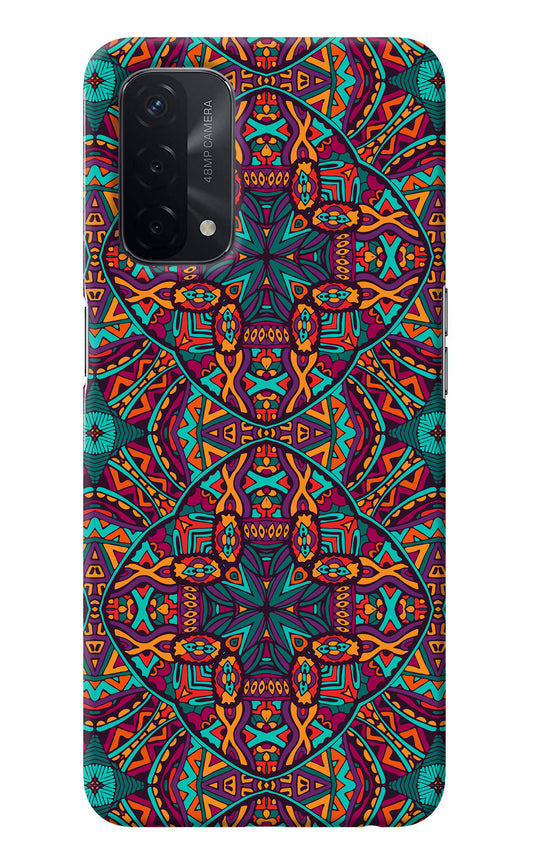 Colour Mandala Oppo A74 5G Back Cover