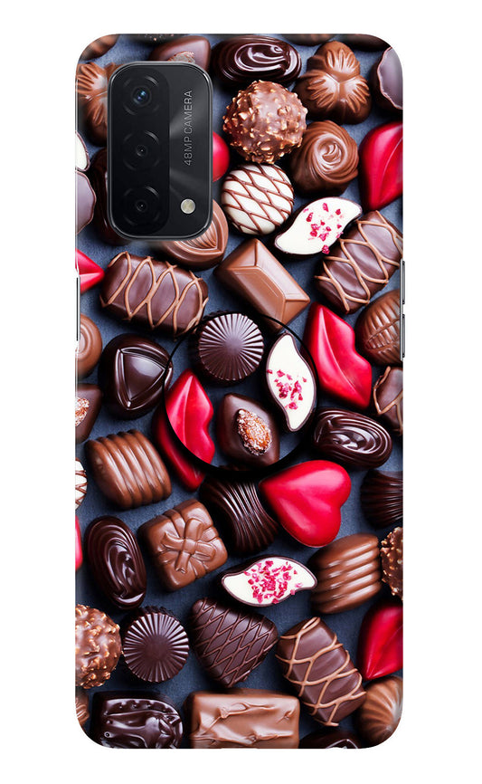 Chocolates Oppo A74 5G Pop Case