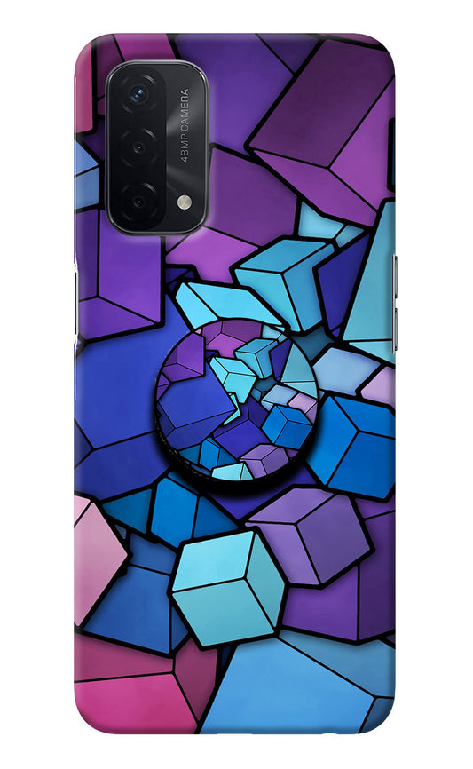 Cubic Abstract Oppo A74 5G Pop Case