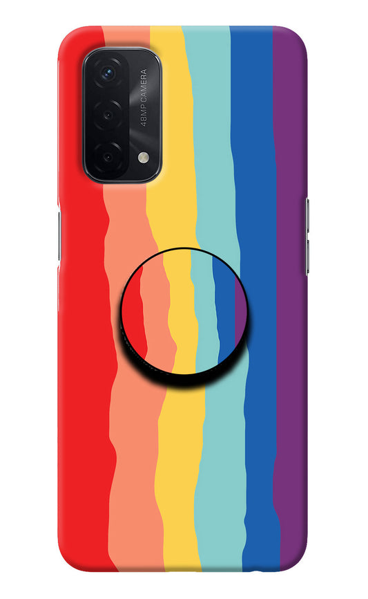 Rainbow Oppo A74 5G Pop Case