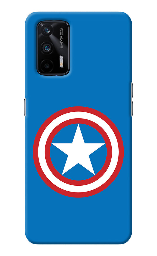 Captain America Logo Realme X7 Max Back Cover
