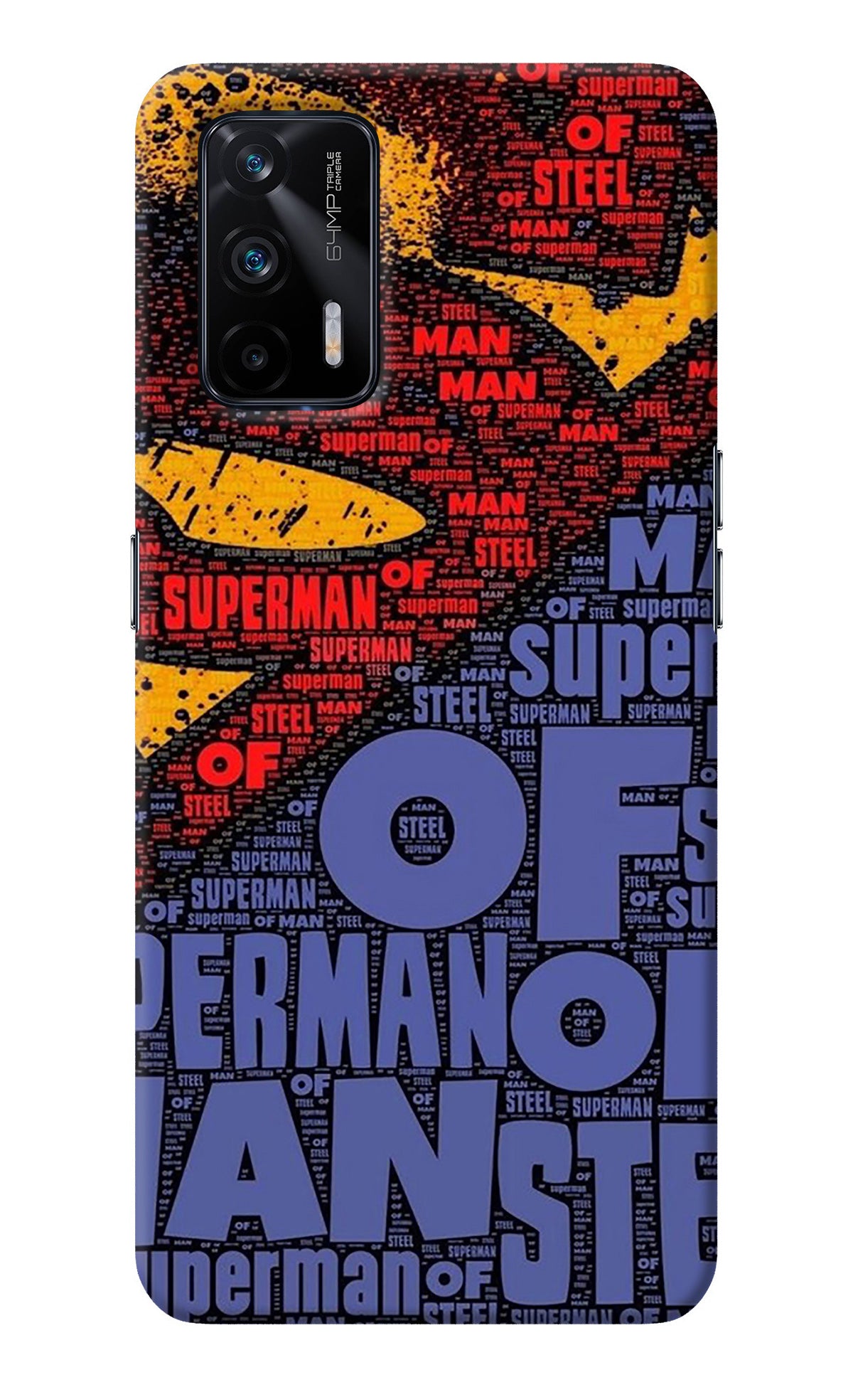 Superman Realme X7 Max Back Cover