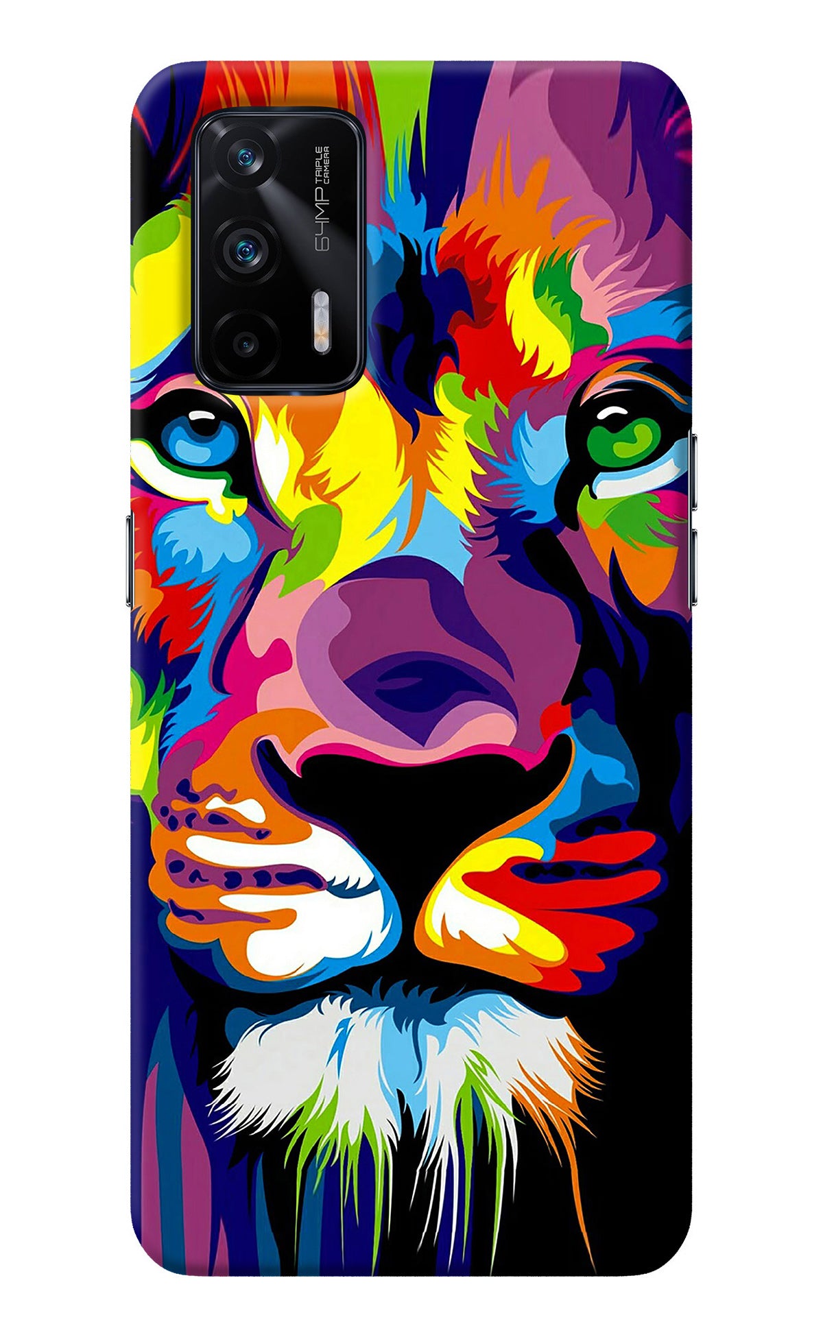 Lion Realme X7 Max Back Cover