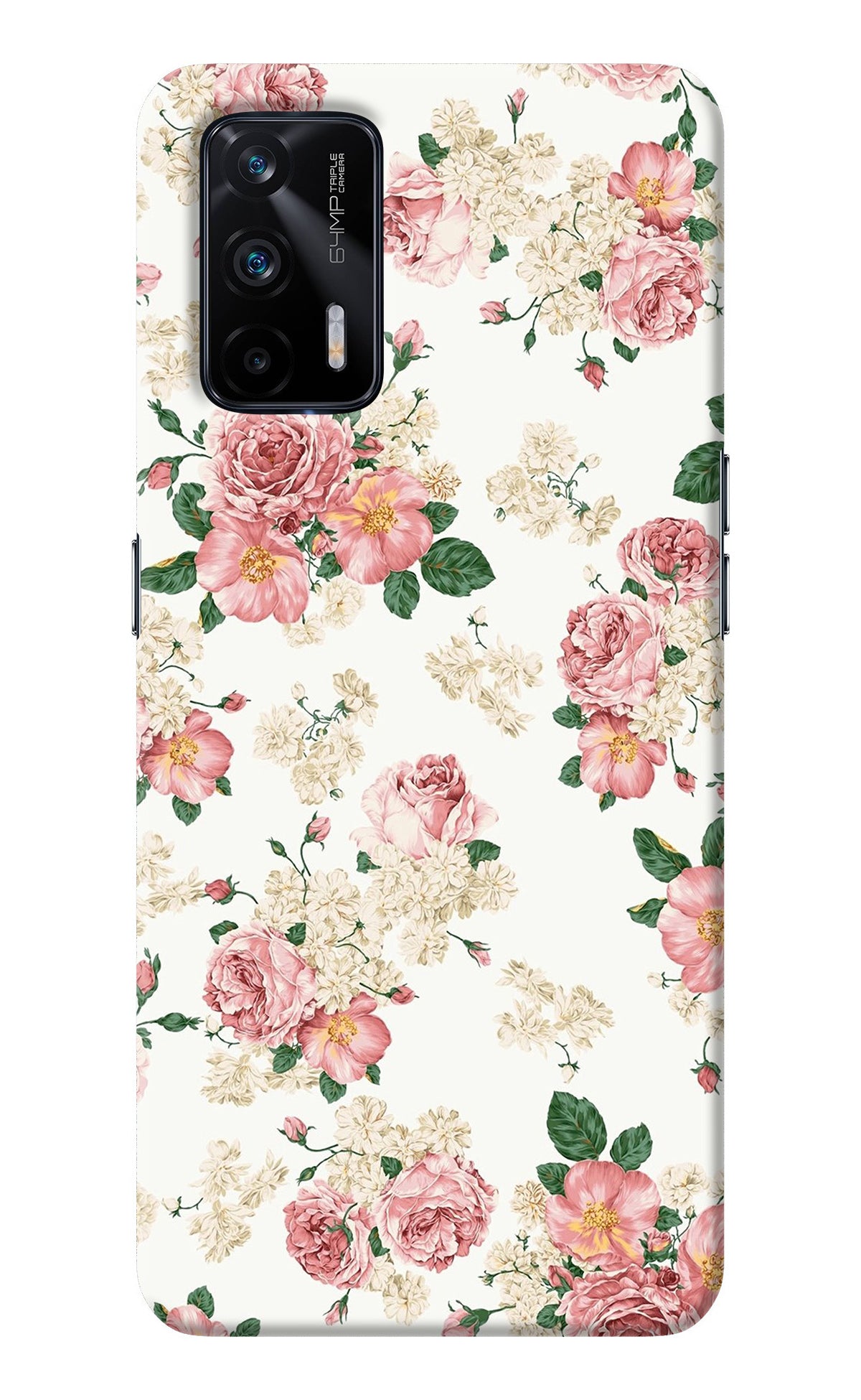 Flowers Realme X7 Max Back Cover