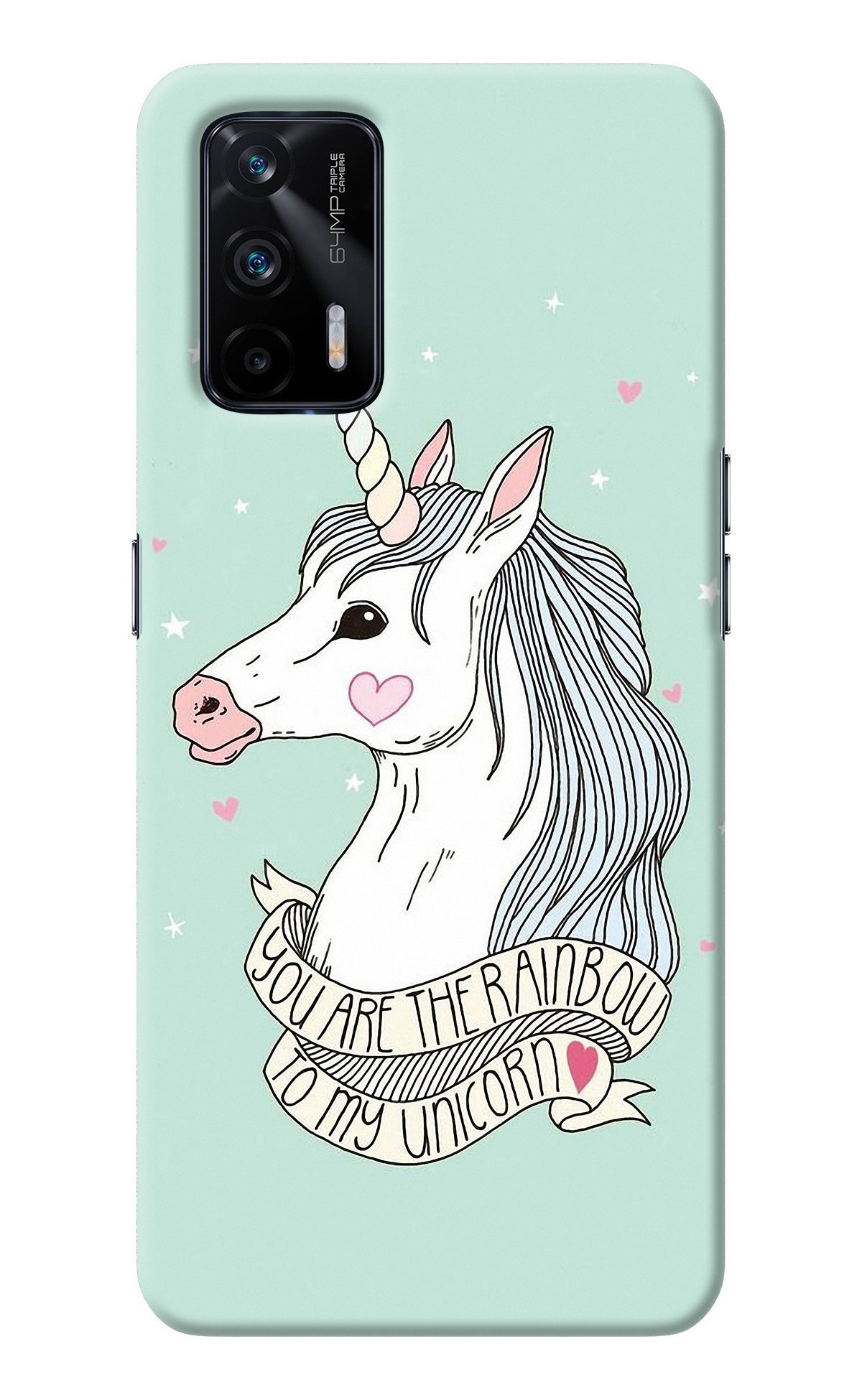 Unicorn Wallpaper Realme X7 Max Back Cover