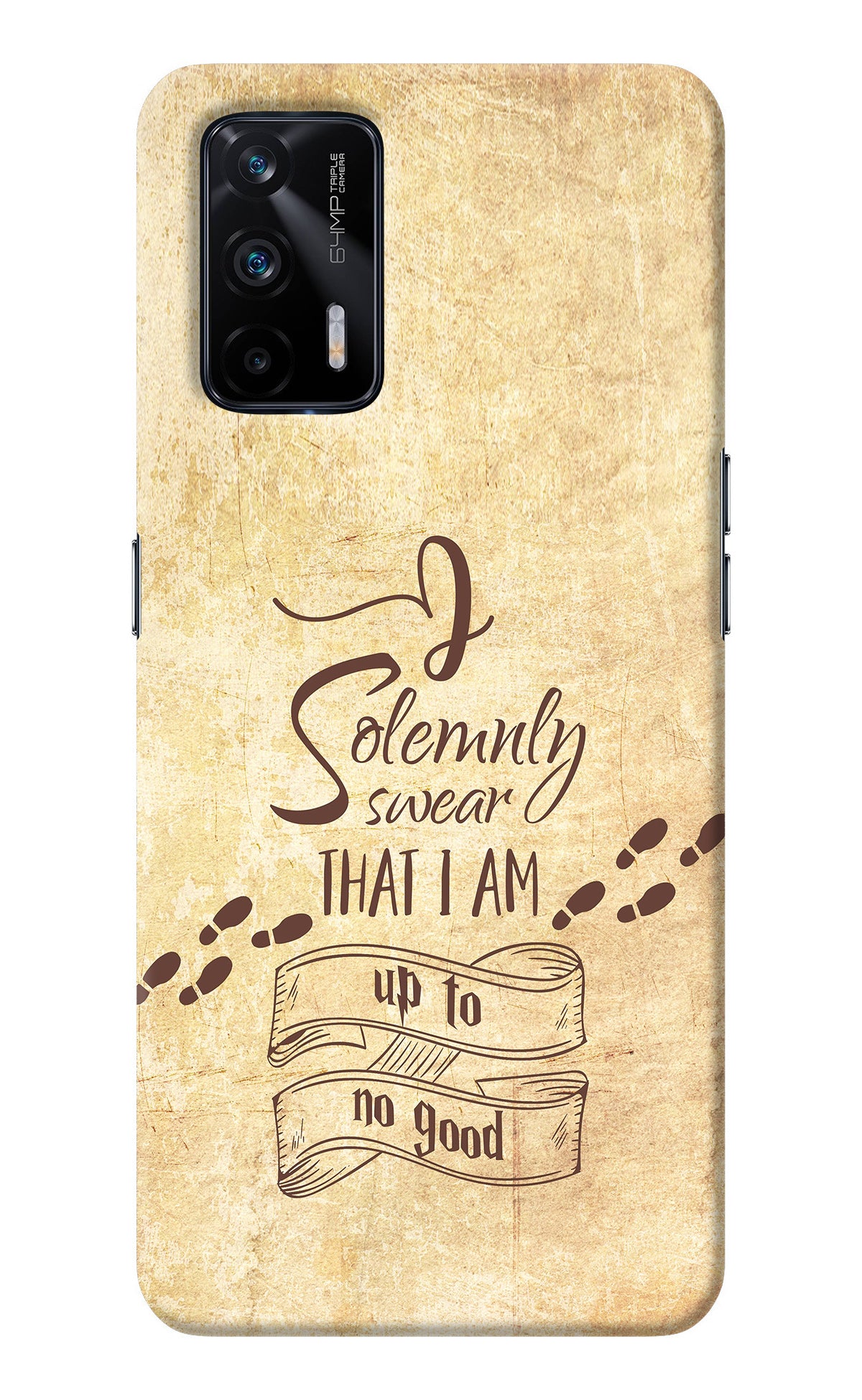 I Solemnly swear that i up to no good Realme X7 Max Back Cover