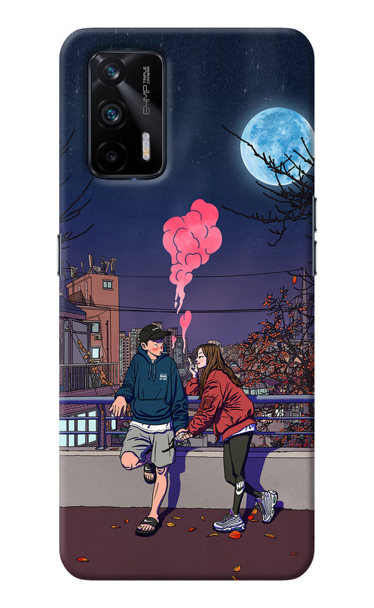 Chilling Couple Realme X7 Max Back Cover