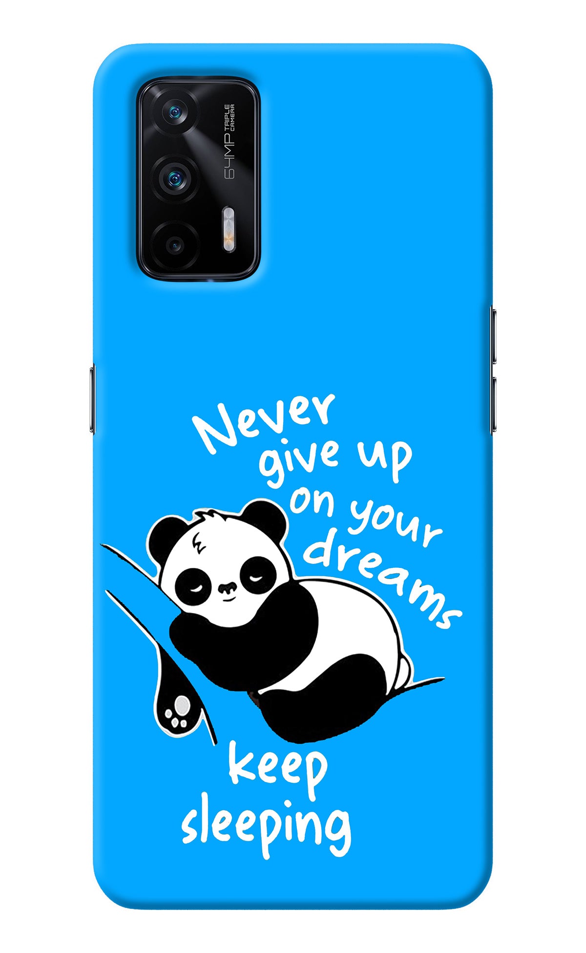 Keep Sleeping Realme X7 Max Back Cover