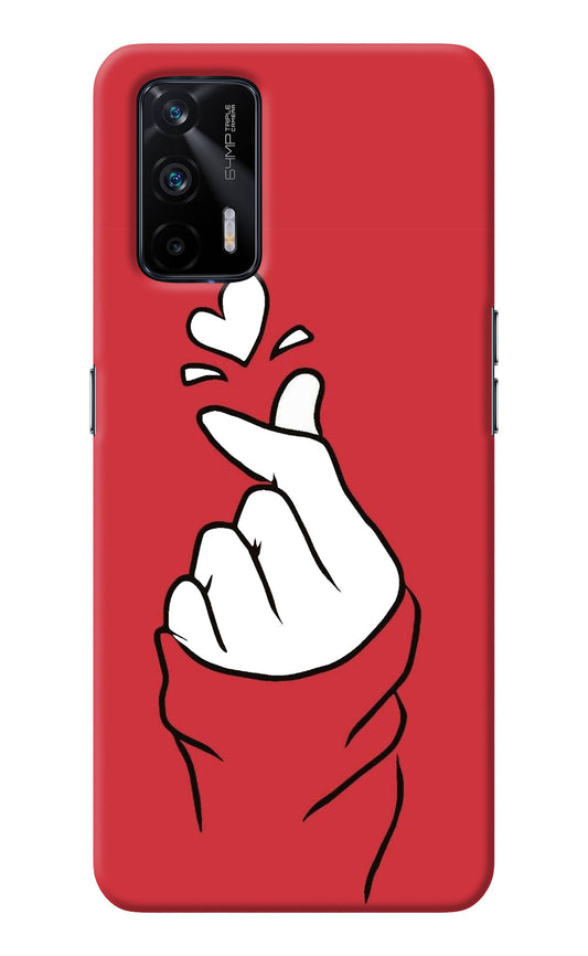 Korean Love Sign Realme X7 Max Back Cover