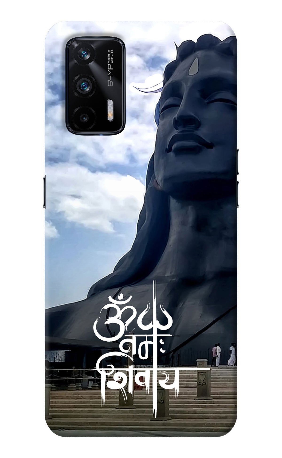 Om Namah Shivay Realme X7 Max Back Cover