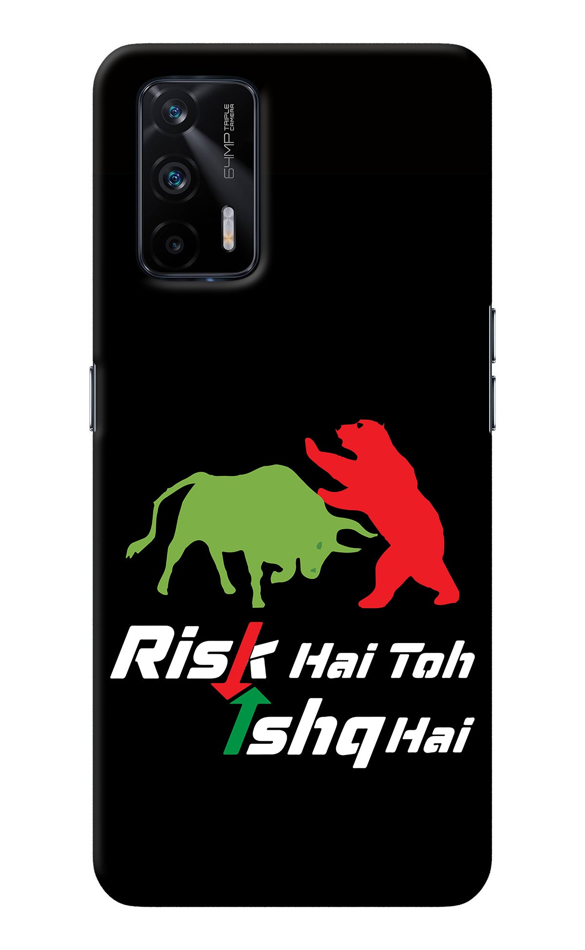Risk Hai Toh Ishq Hai Realme X7 Max Back Cover