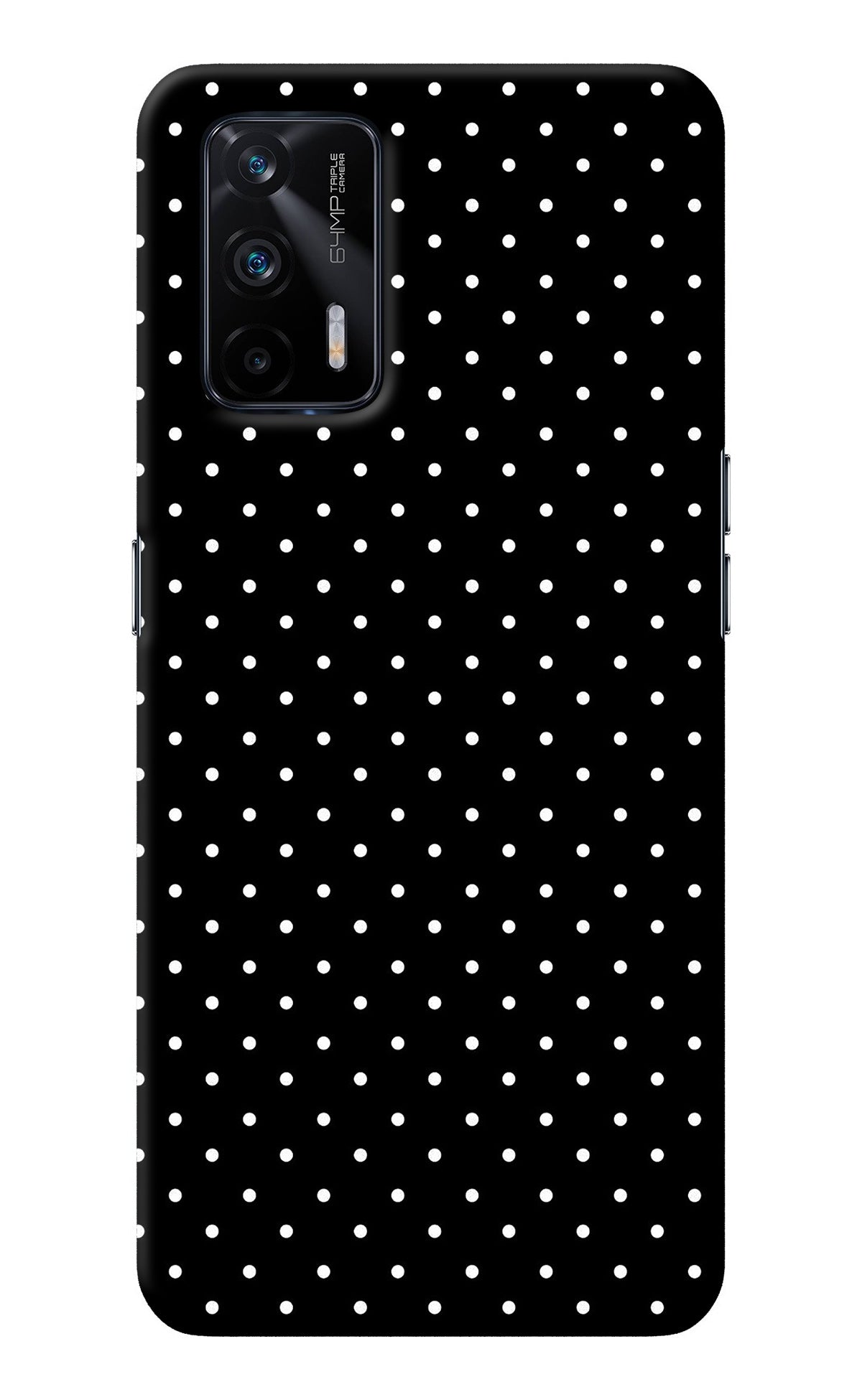 White Dots Realme X7 Max Back Cover
