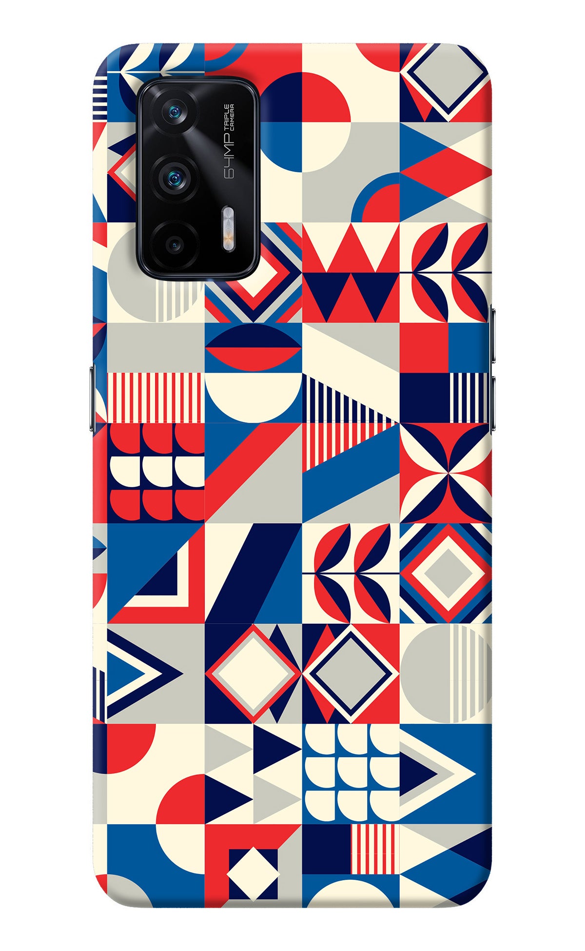 Colorful Pattern Realme X7 Max Back Cover