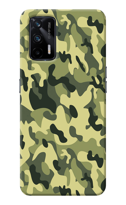 Camouflage Realme X7 Max Back Cover