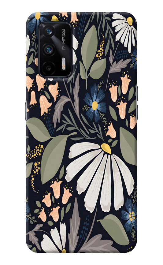 Flowers Art Realme X7 Max Back Cover