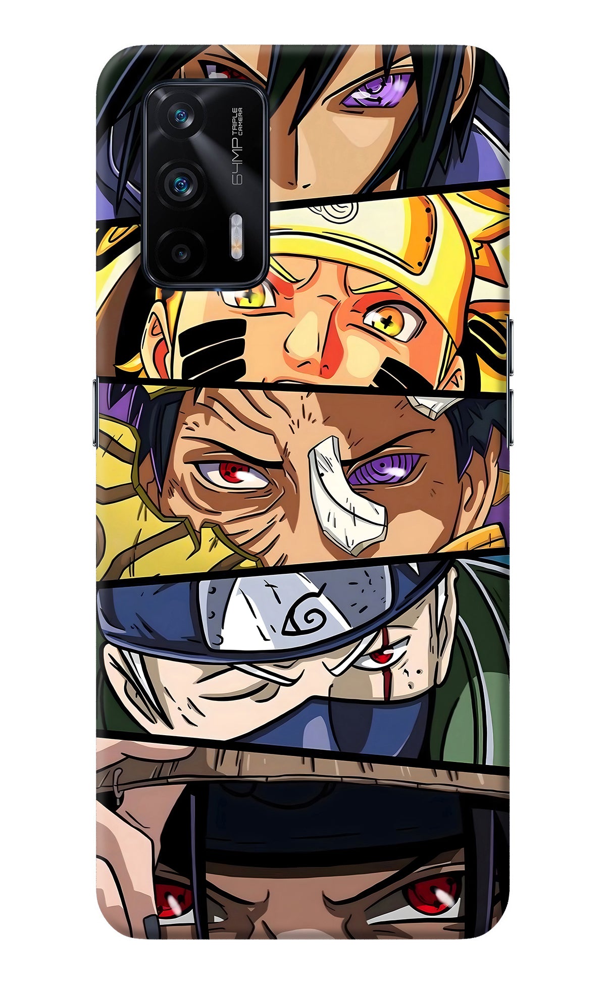 Naruto Character Realme X7 Max Back Cover