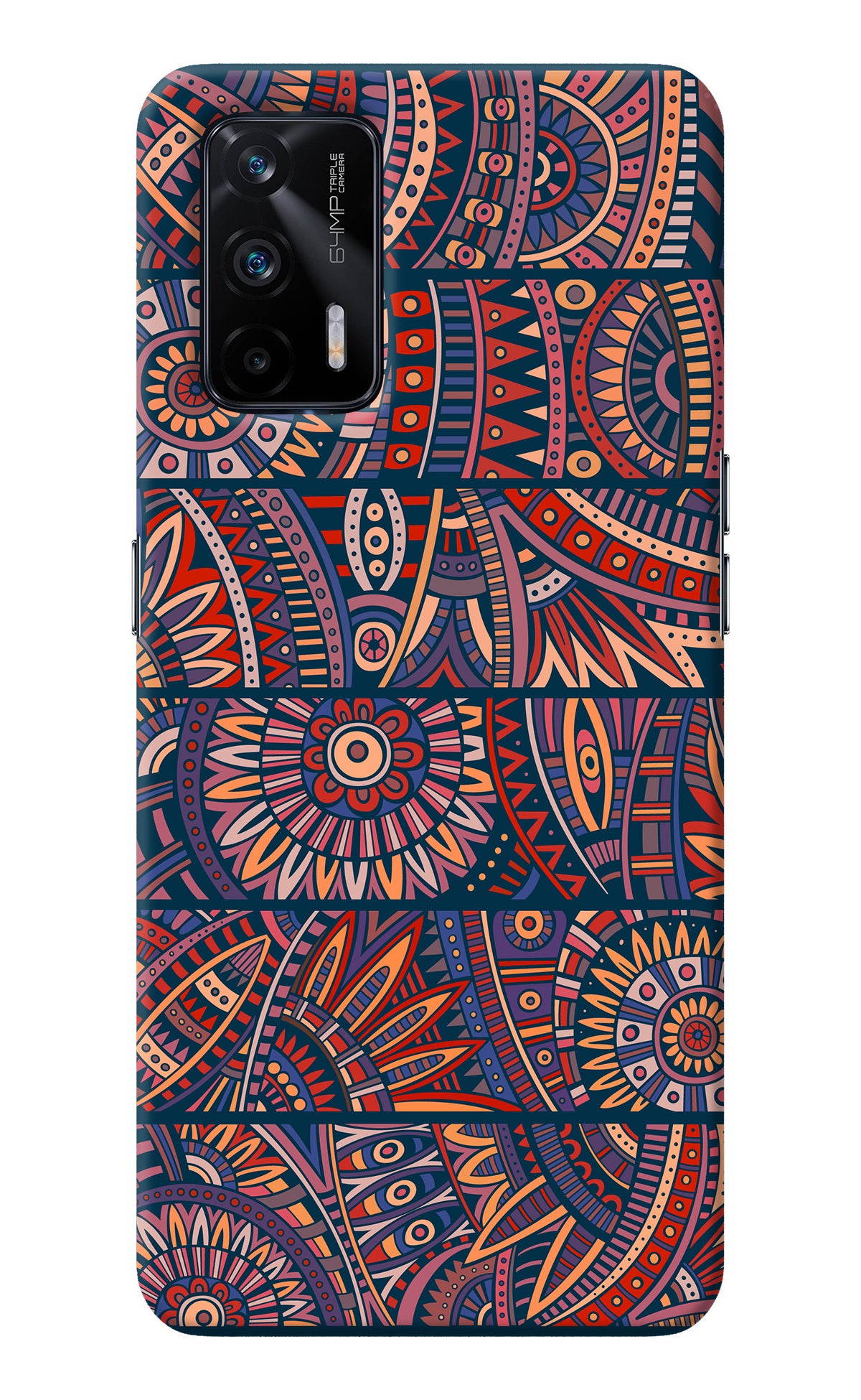 African Culture Design Realme X7 Max Back Cover