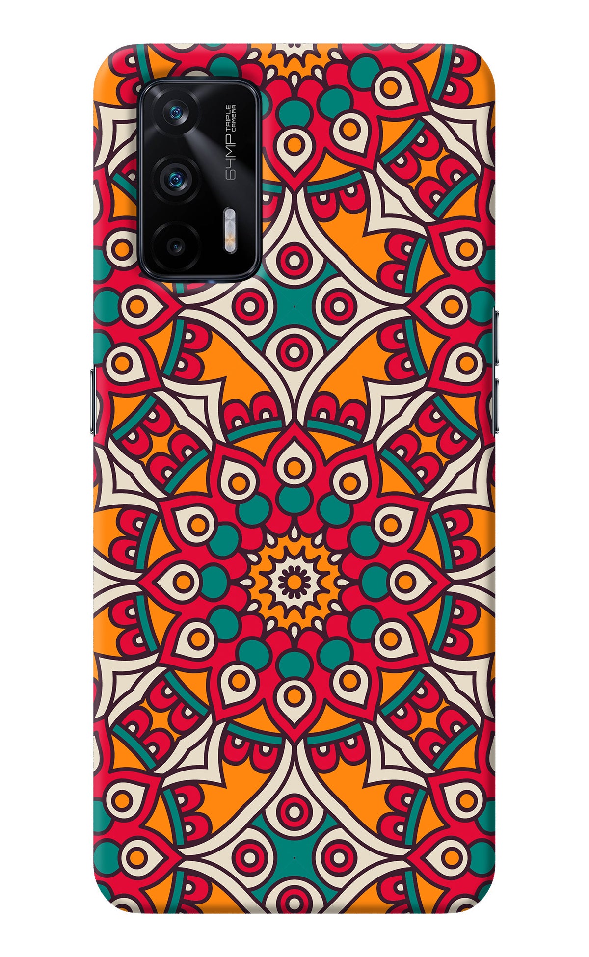 Mandala Art Realme X7 Max Back Cover