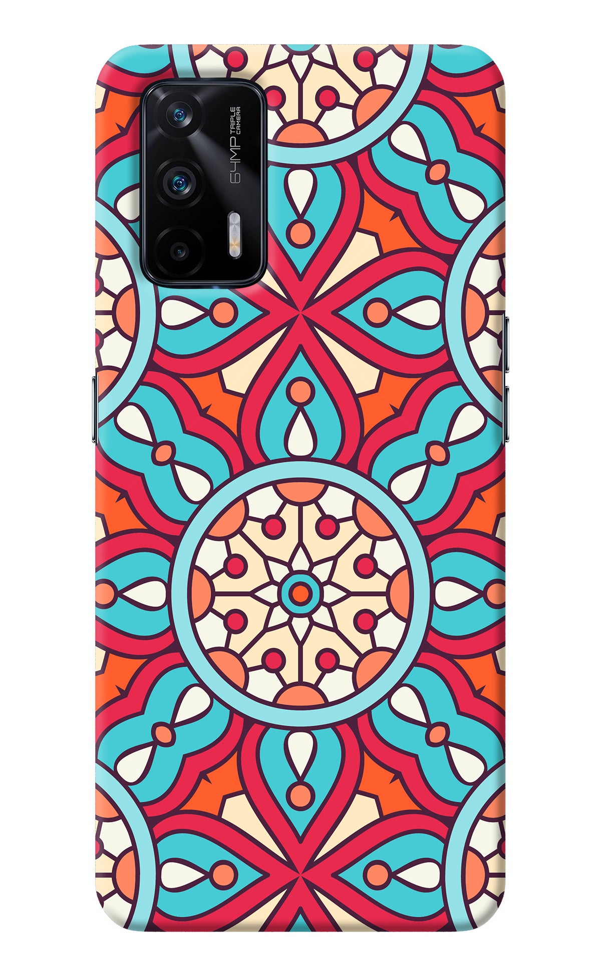 Mandala Geometric Realme X7 Max Back Cover