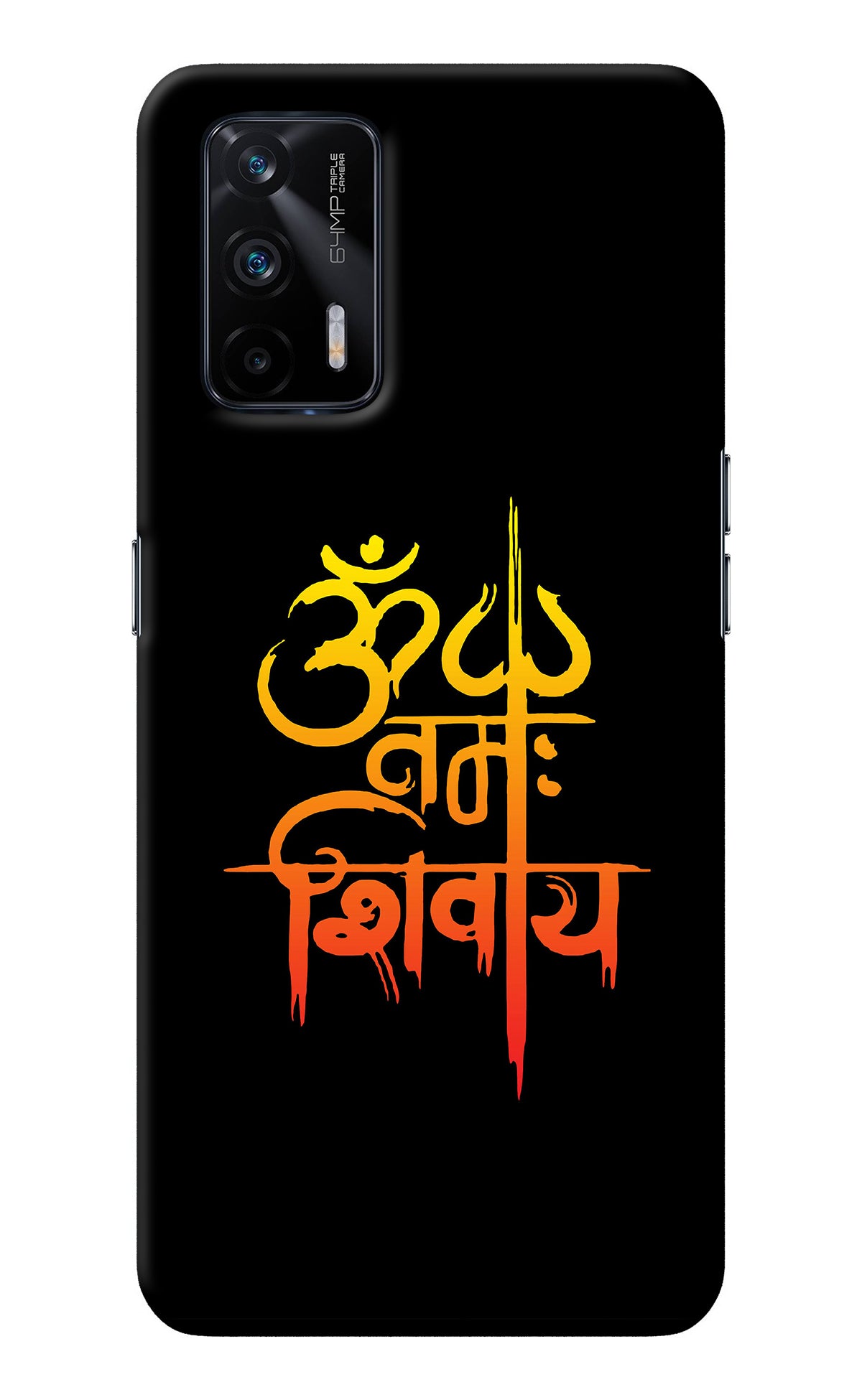 Om Namah Shivay Realme X7 Max Back Cover