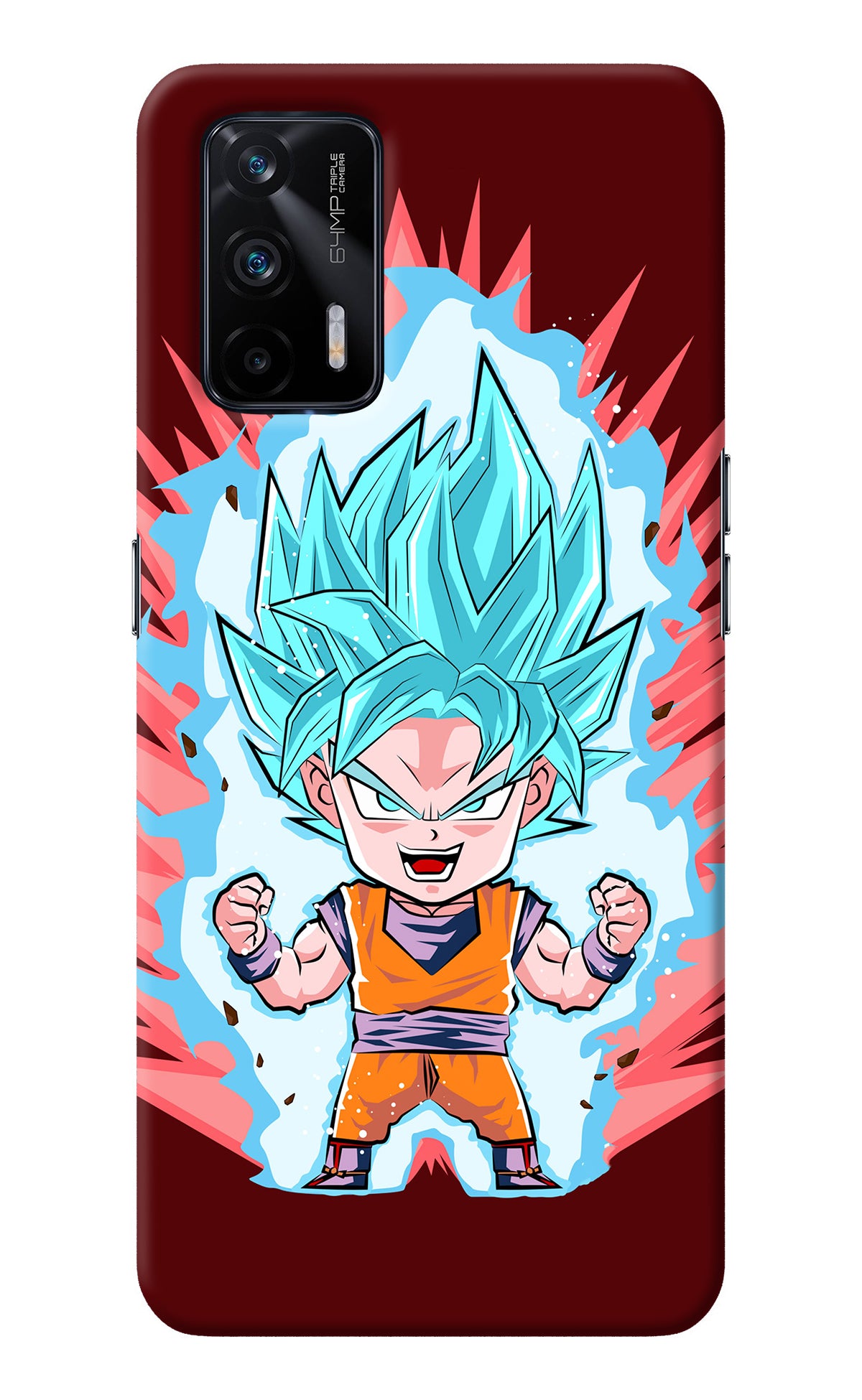 Goku Little Realme X7 Max Back Cover