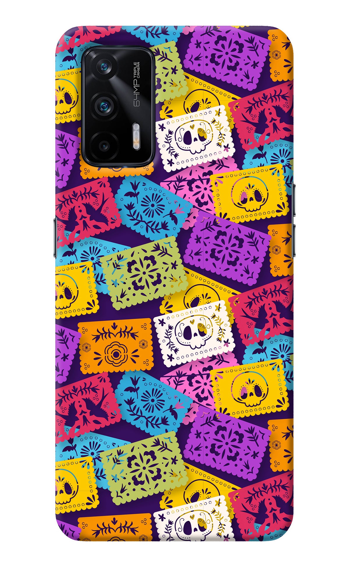 Mexican Pattern Realme X7 Max Back Cover