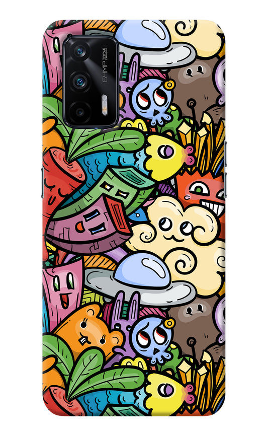 Veggie Doodle Realme X7 Max Back Cover