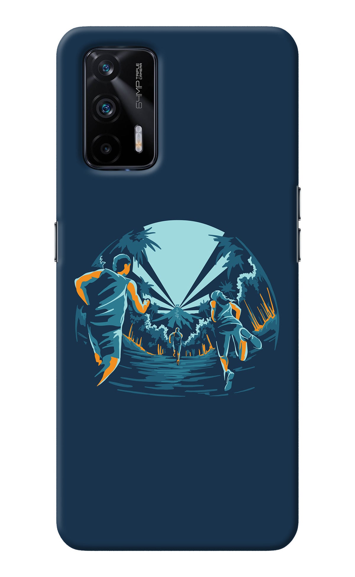 Team Run Realme X7 Max Back Cover