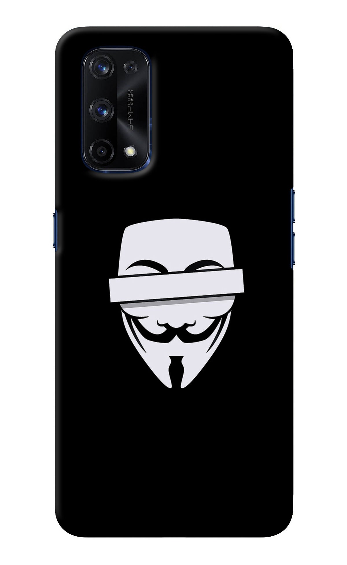 Anonymous Face Realme X7 Pro Back Cover