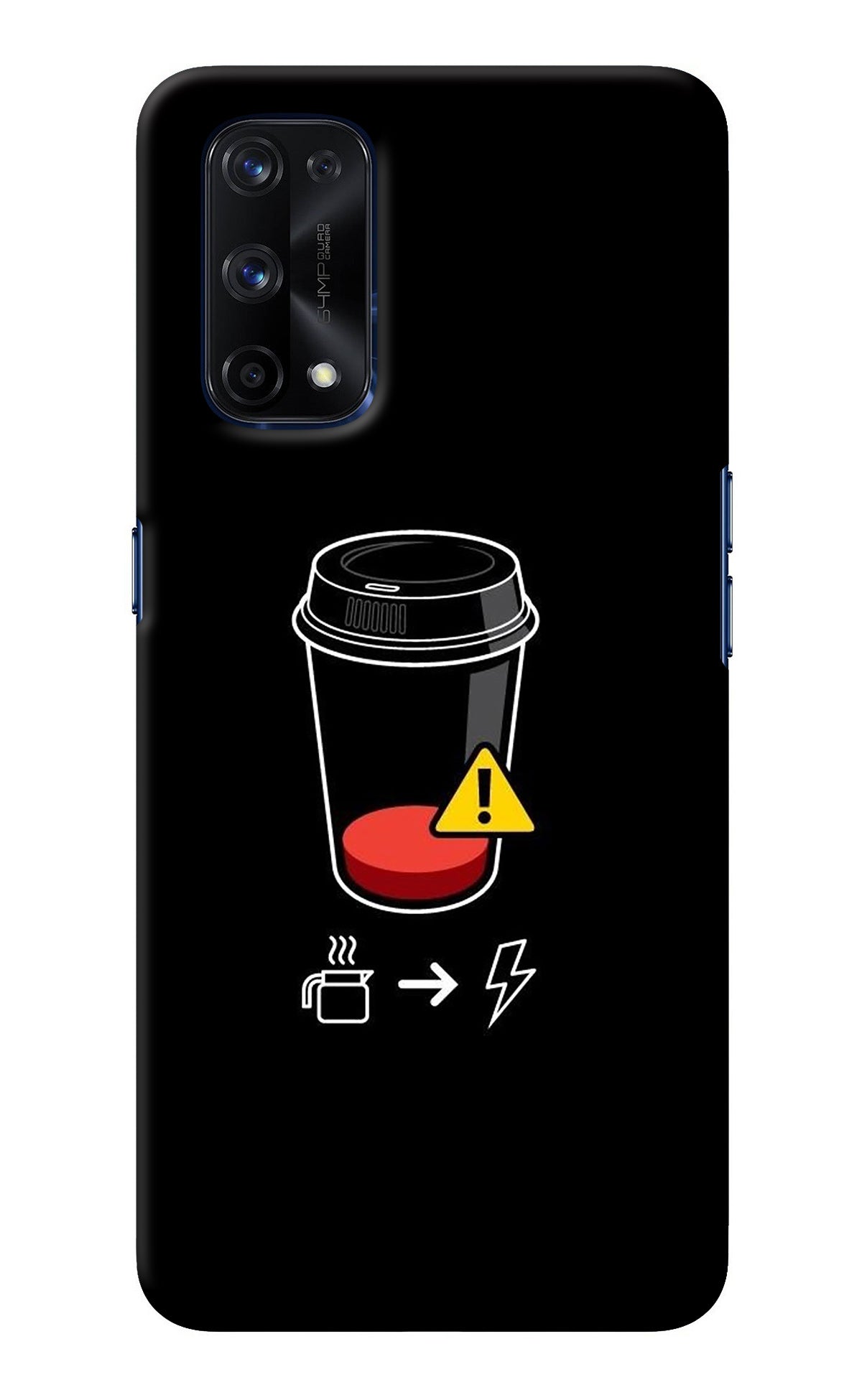 Coffee Realme X7 Pro Back Cover