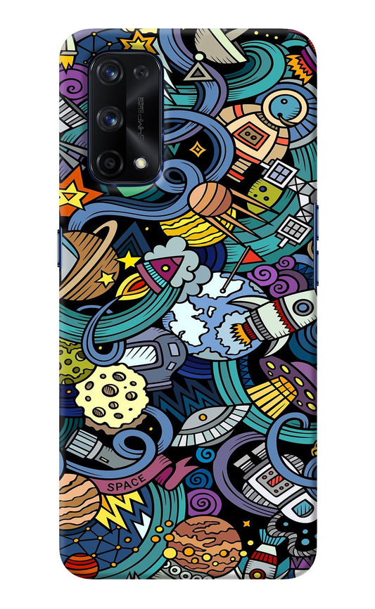 Space Abstract Realme X7 Pro Back Cover
