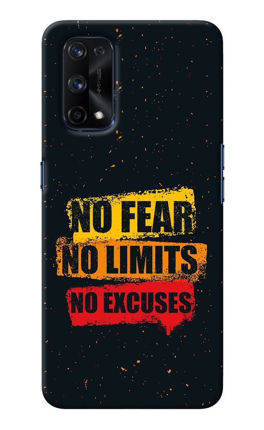 No Fear No Limits No Excuse Realme X7 Pro Back Cover