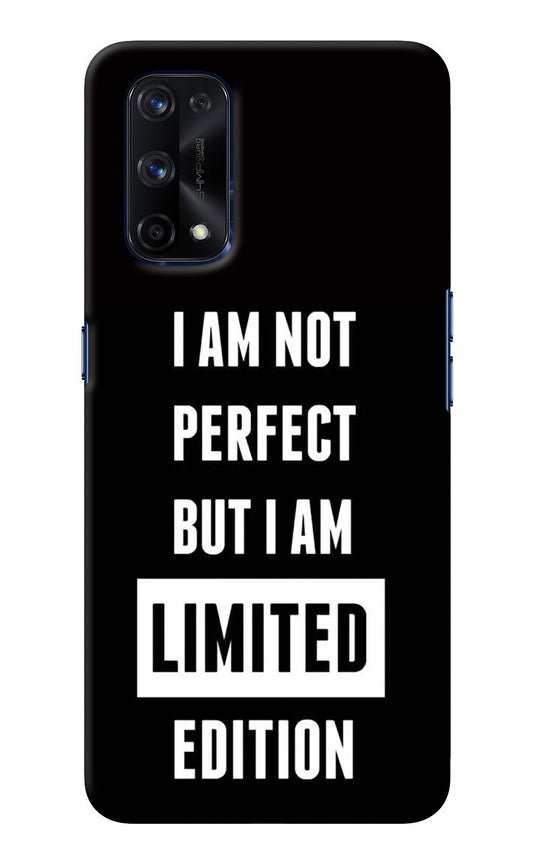 I Am Not Perfect But I Am Limited Edition Realme X7 Pro Back Cover