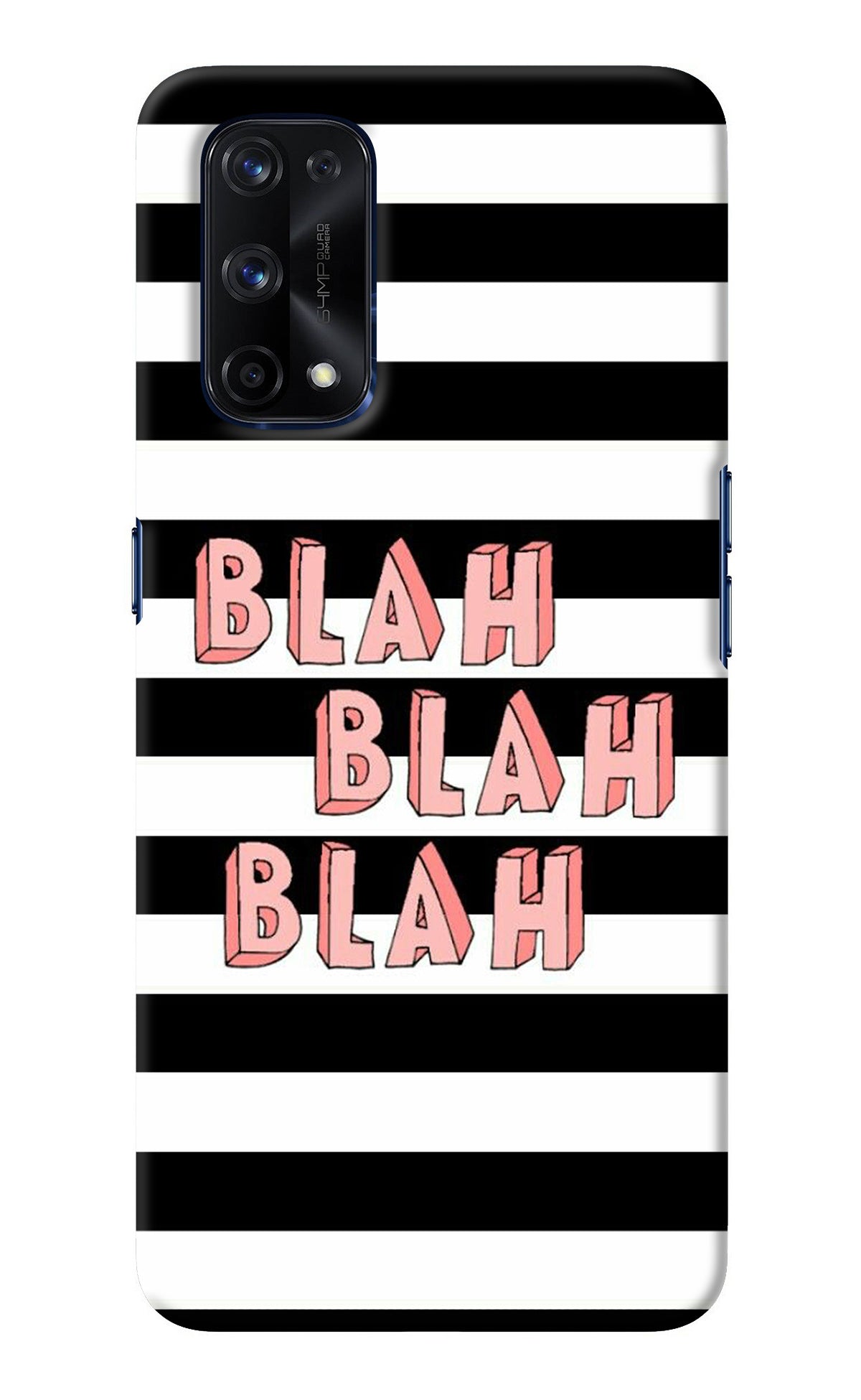 Blah Blah Blah Realme X7 Pro Back Cover