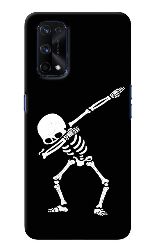 Dabbing Skeleton Art Realme X7 Pro Back Cover