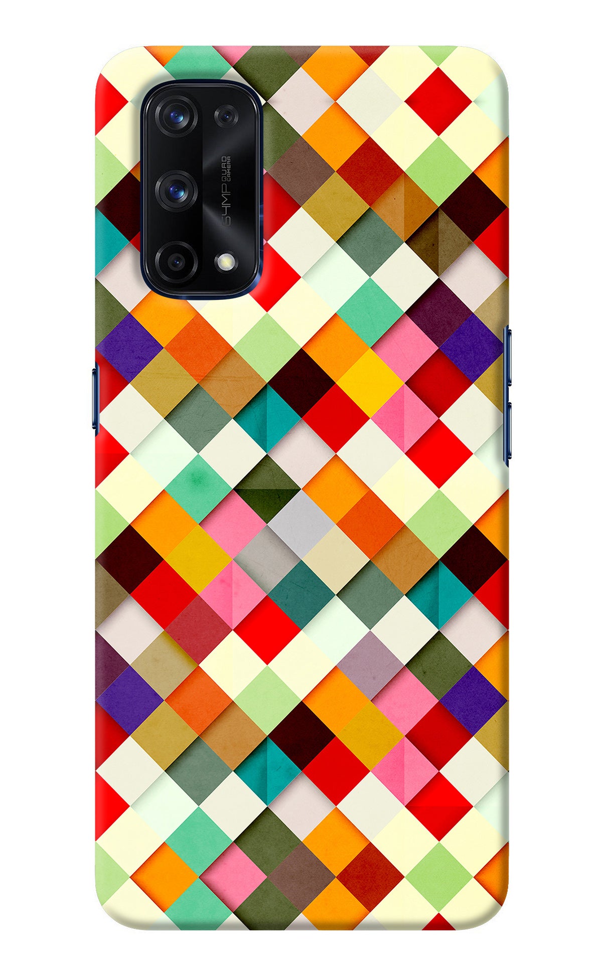 Geometric Abstract Colorful Realme X7 Pro Back Cover