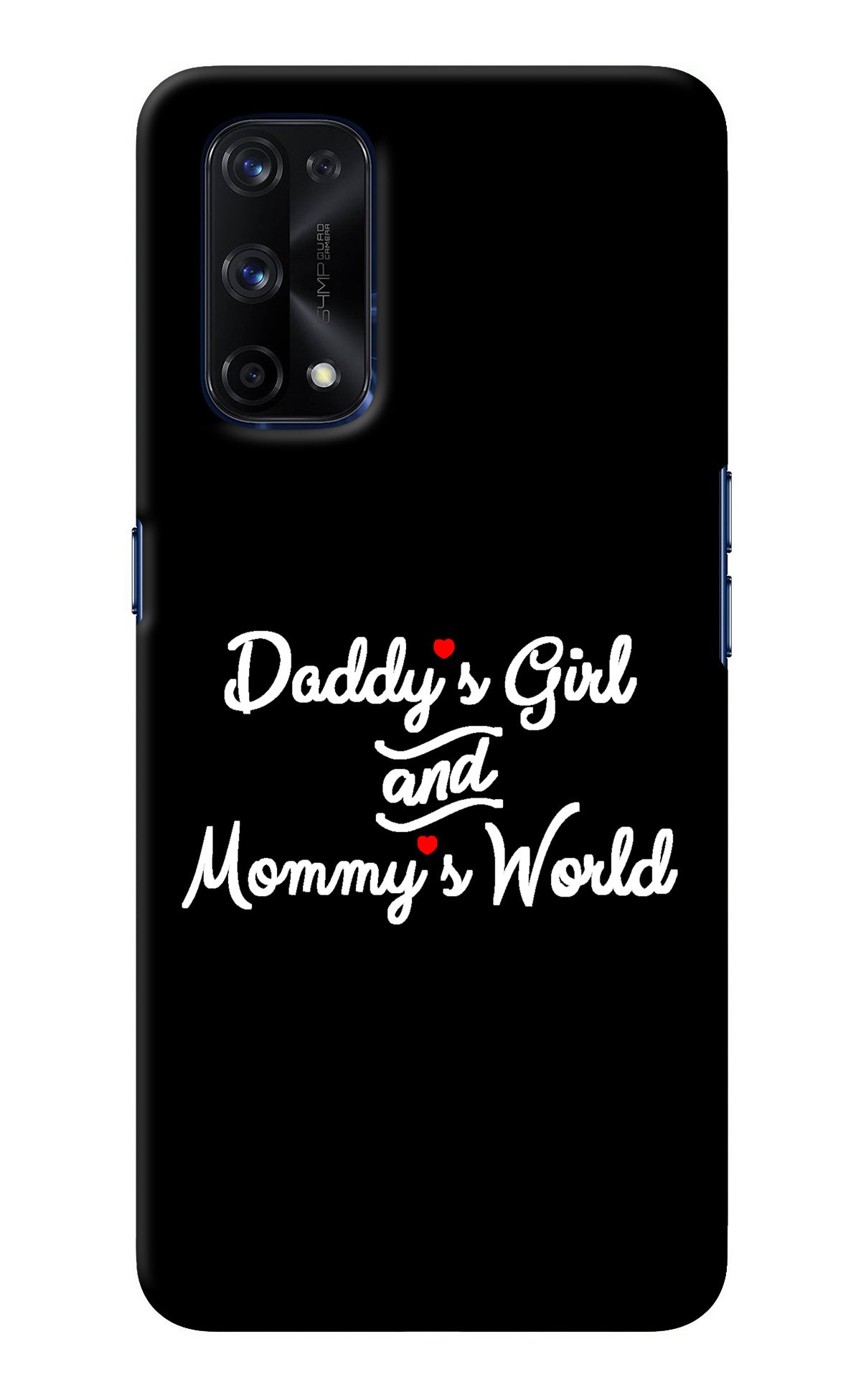 Daddy's Girl and Mommy's World Realme X7 Pro Back Cover