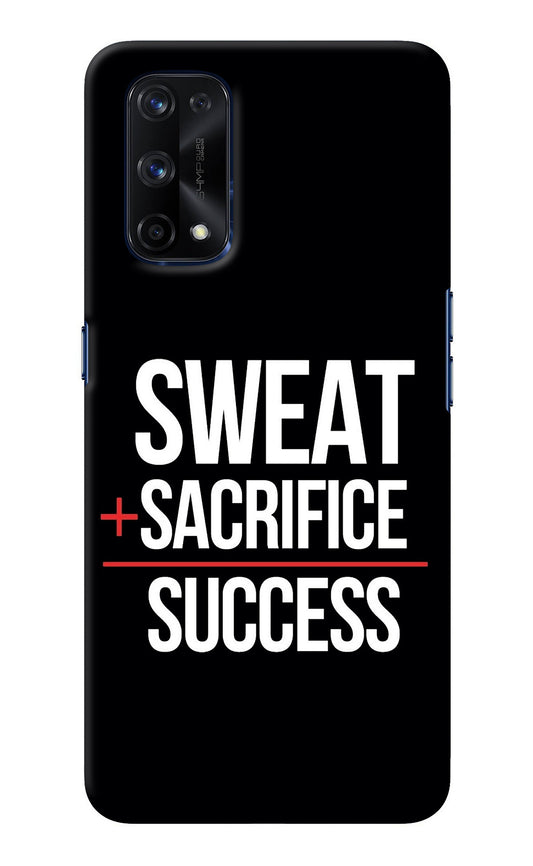 Sweat Sacrifice Success Realme X7 Pro Back Cover