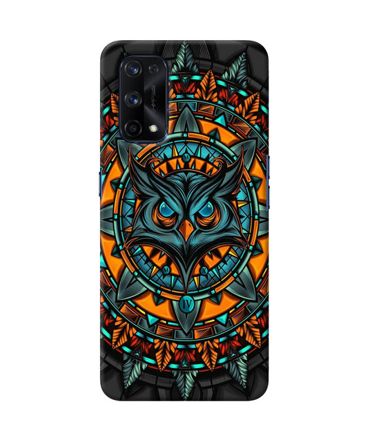 Angry Owl Art Realme X7 Pro Back Cover
