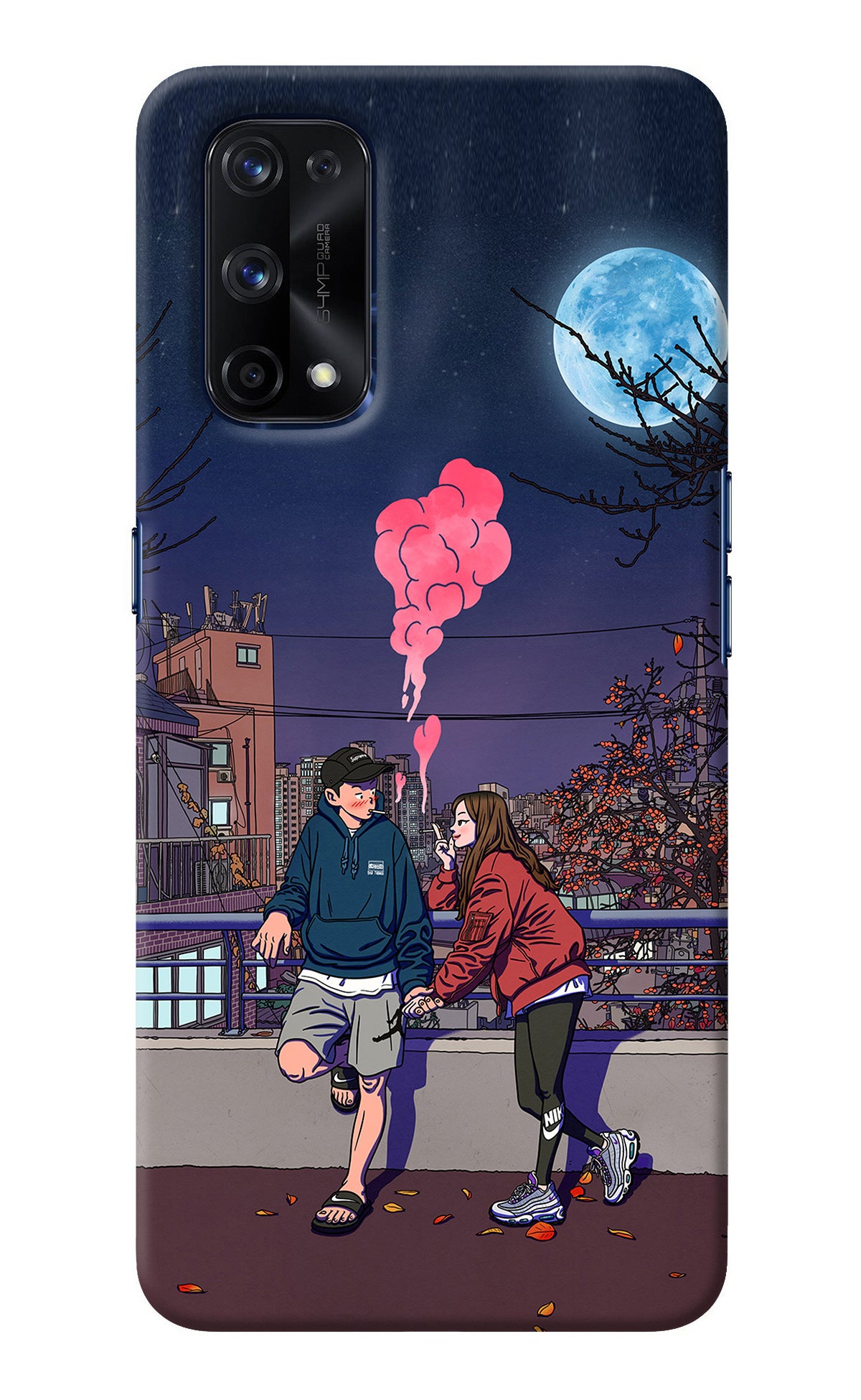 Chilling Couple Realme X7 Pro Back Cover