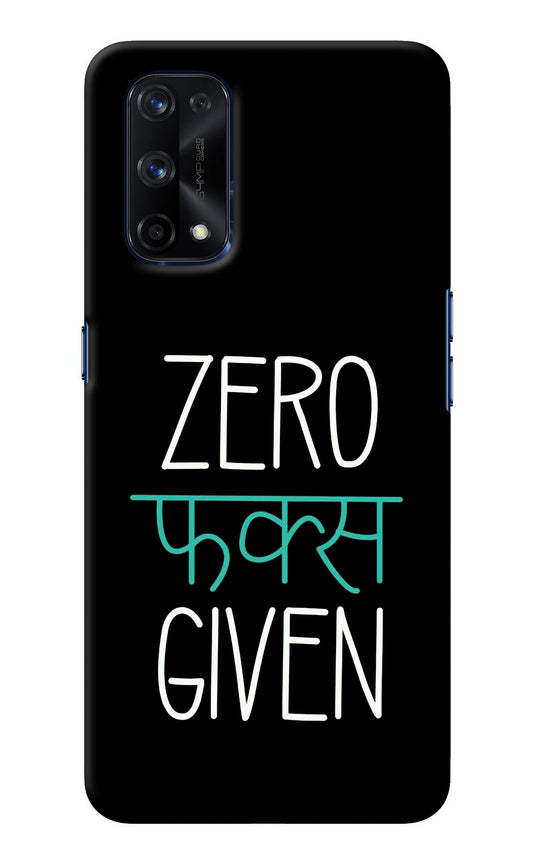 Zero Fucks Given Realme X7 Pro Back Cover