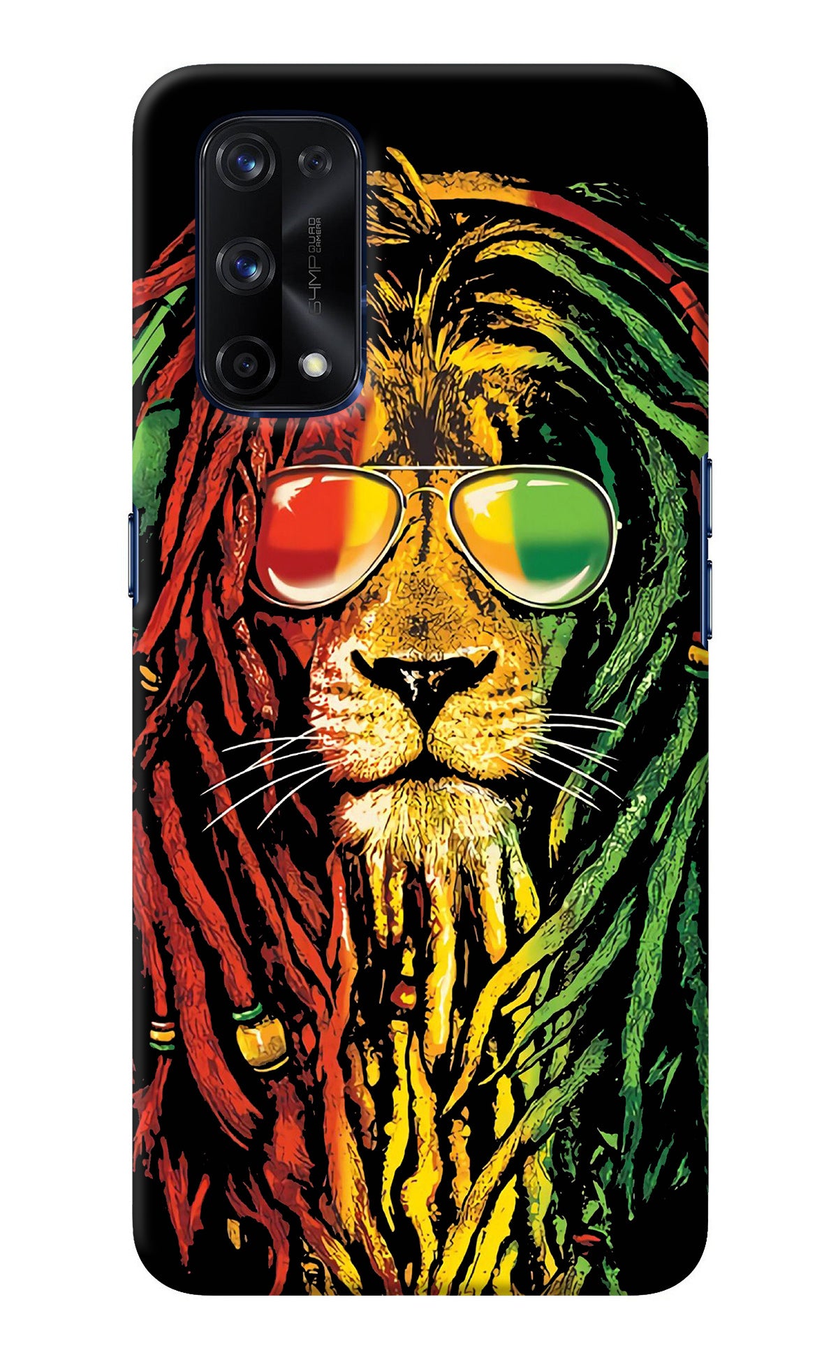 Rasta Lion Realme X7 Pro Back Cover