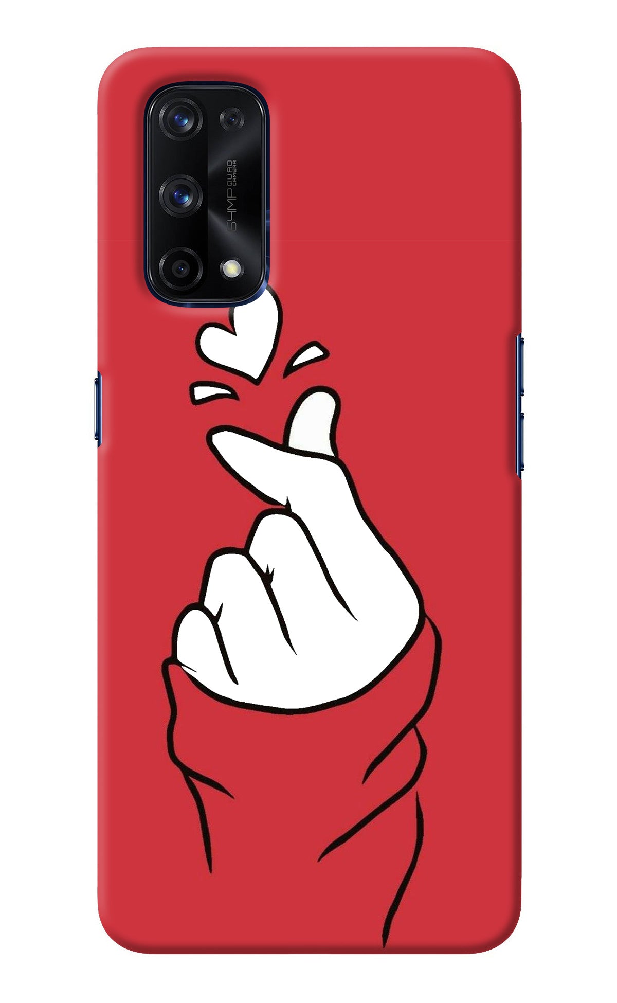 Korean Love Sign Realme X7 Pro Back Cover