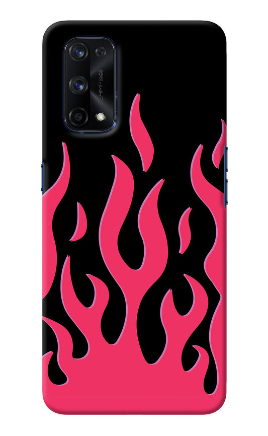 Fire Flames Realme X7 Pro Back Cover